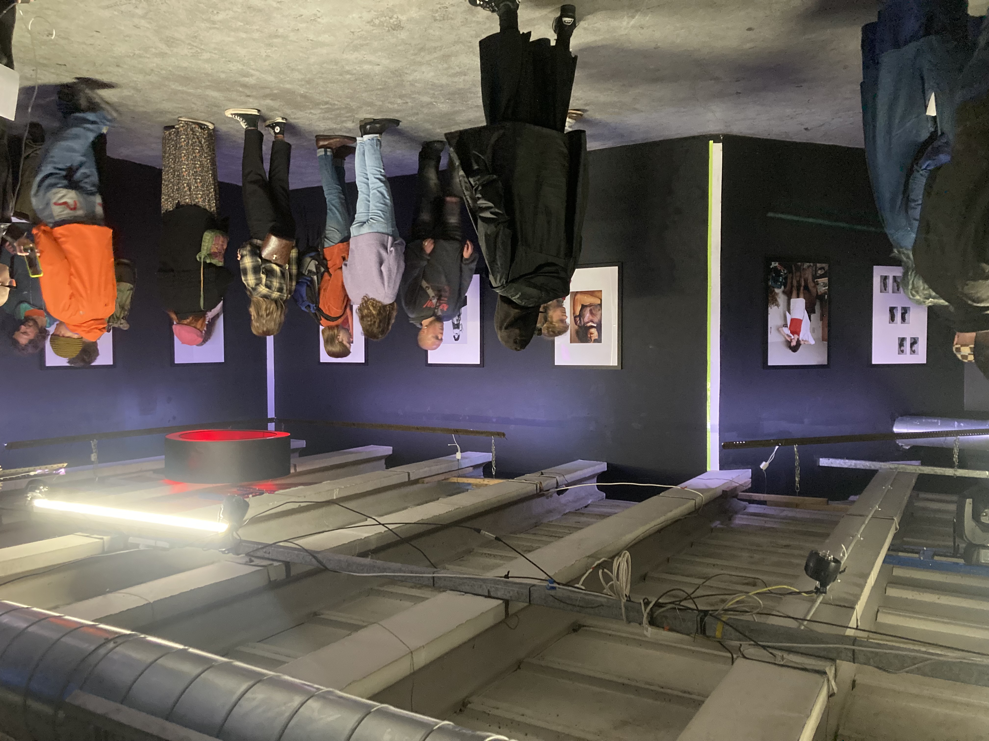 Vibrant gallery space at Strange Brew, ideal for art exhibitions and networking events.