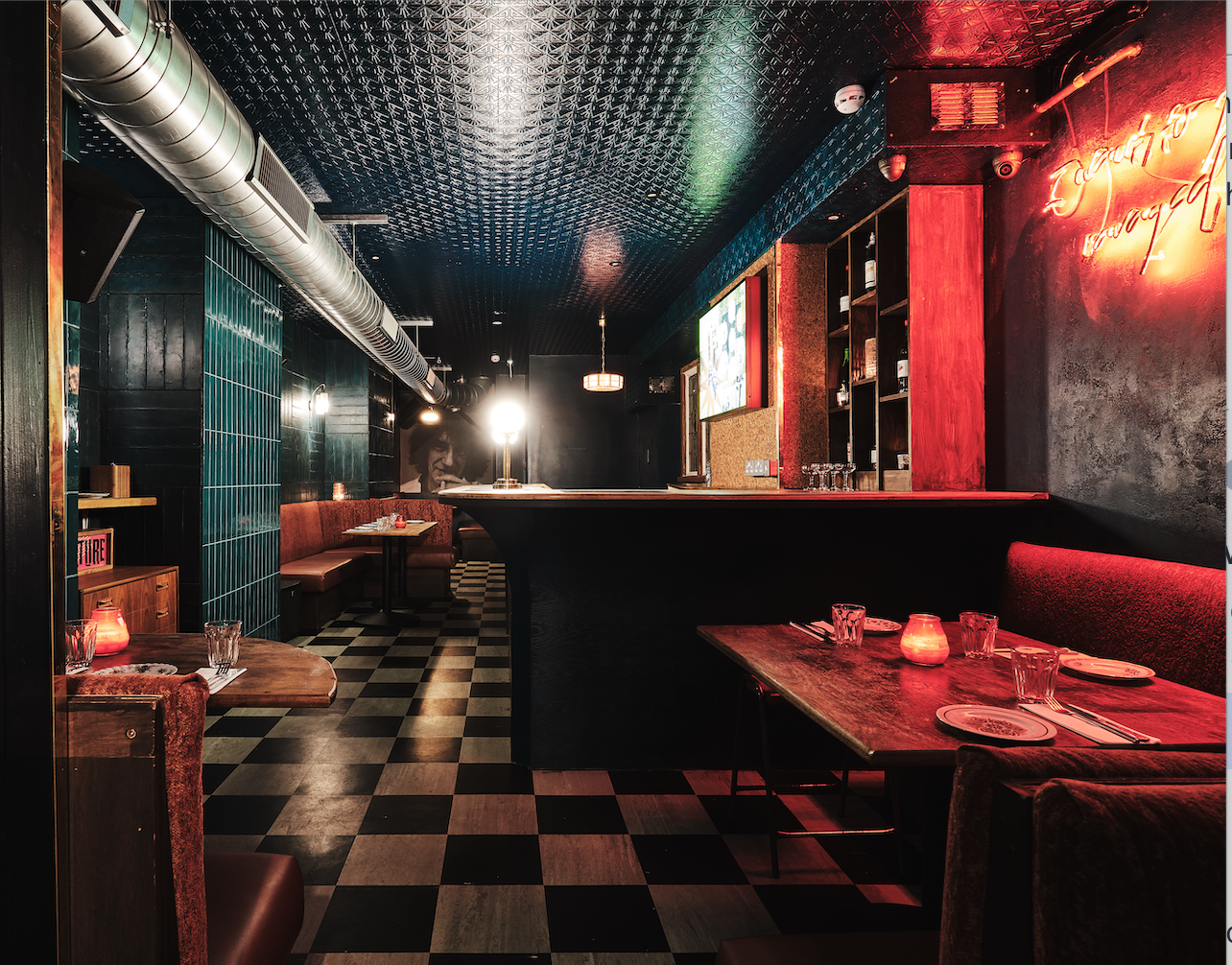 Chick N Sours venue with cozy seating, ideal for networking events and celebrations.