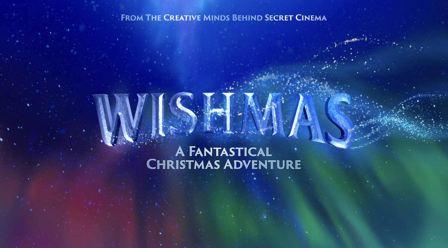 "Vibrant Wishmas promotional graphic for a unique Christmas adventure event."