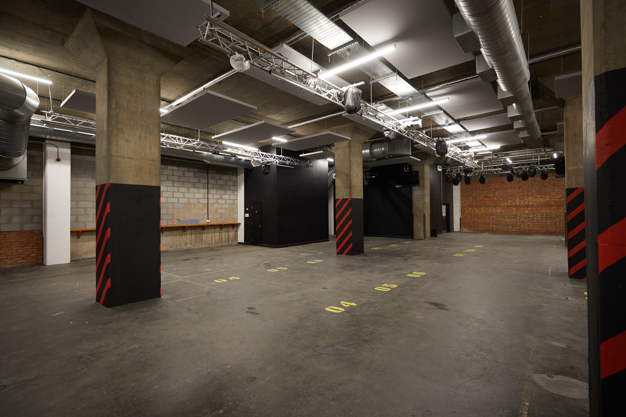Ground Floor Warehouse Event Space with industrial design for creative events and workshops.