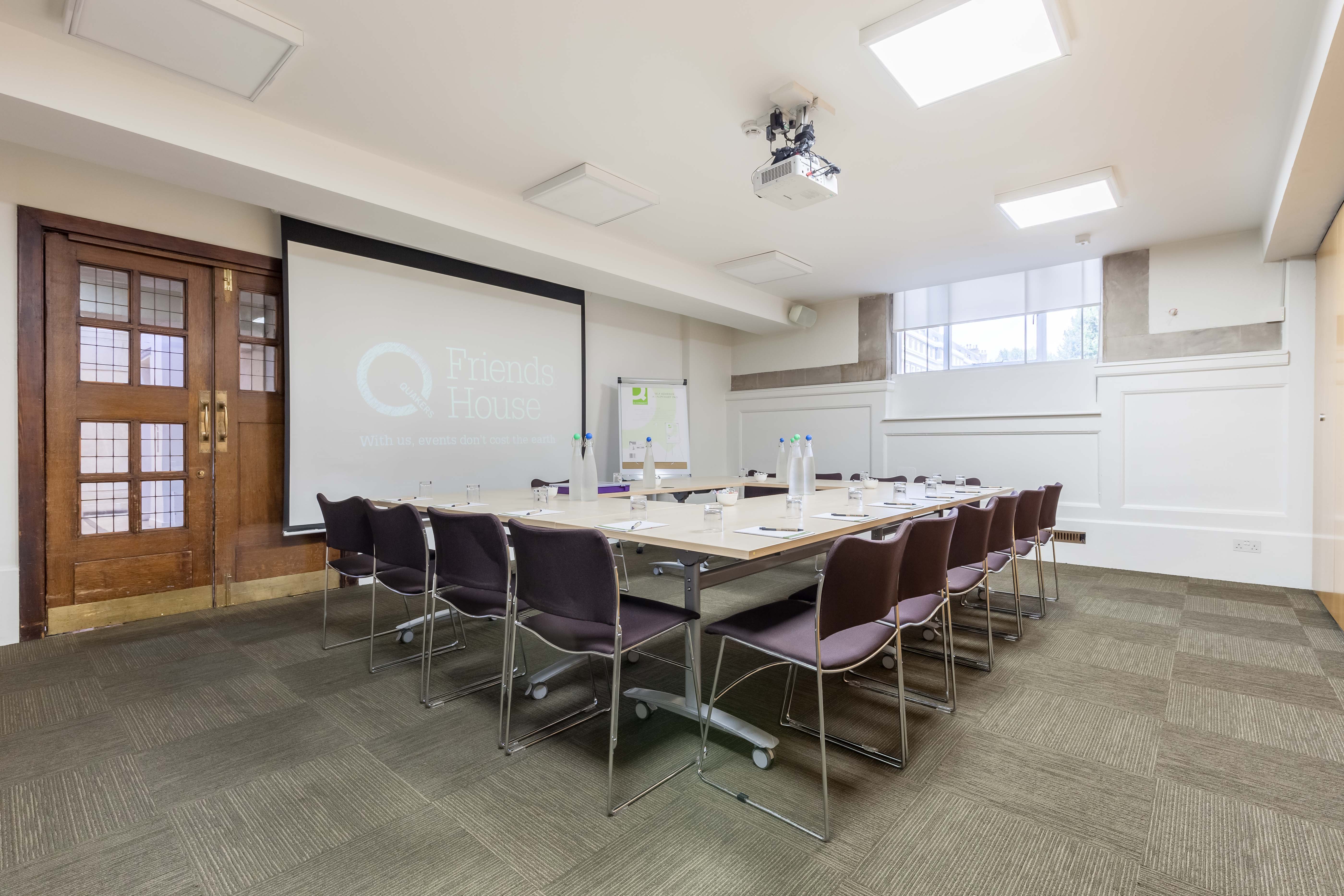 Ada Salter Suite meeting room with ergonomic chairs, ideal for professional events and presentations.
