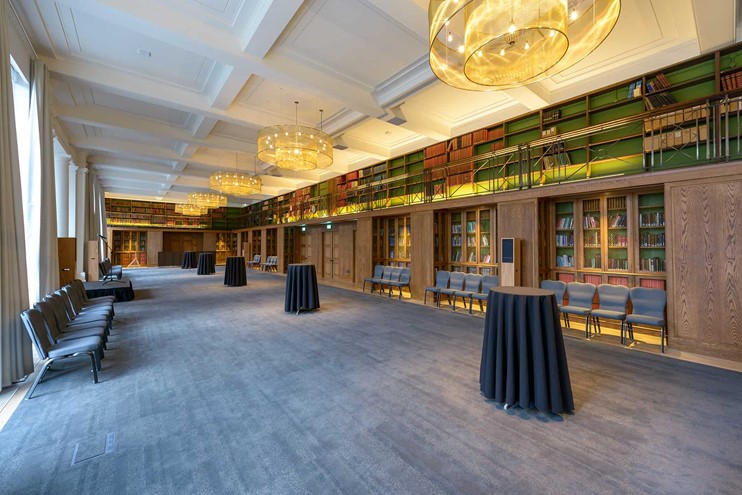 Ballroom, library, event, reception