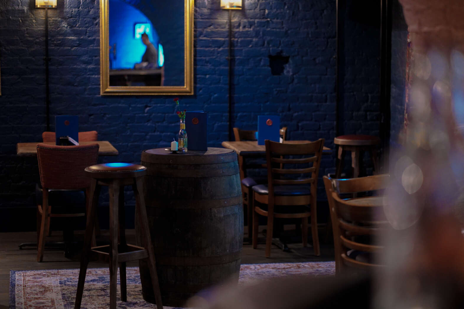 Cozy Vault #1 at Dirty Dicks, ideal for intimate gatherings and networking events.