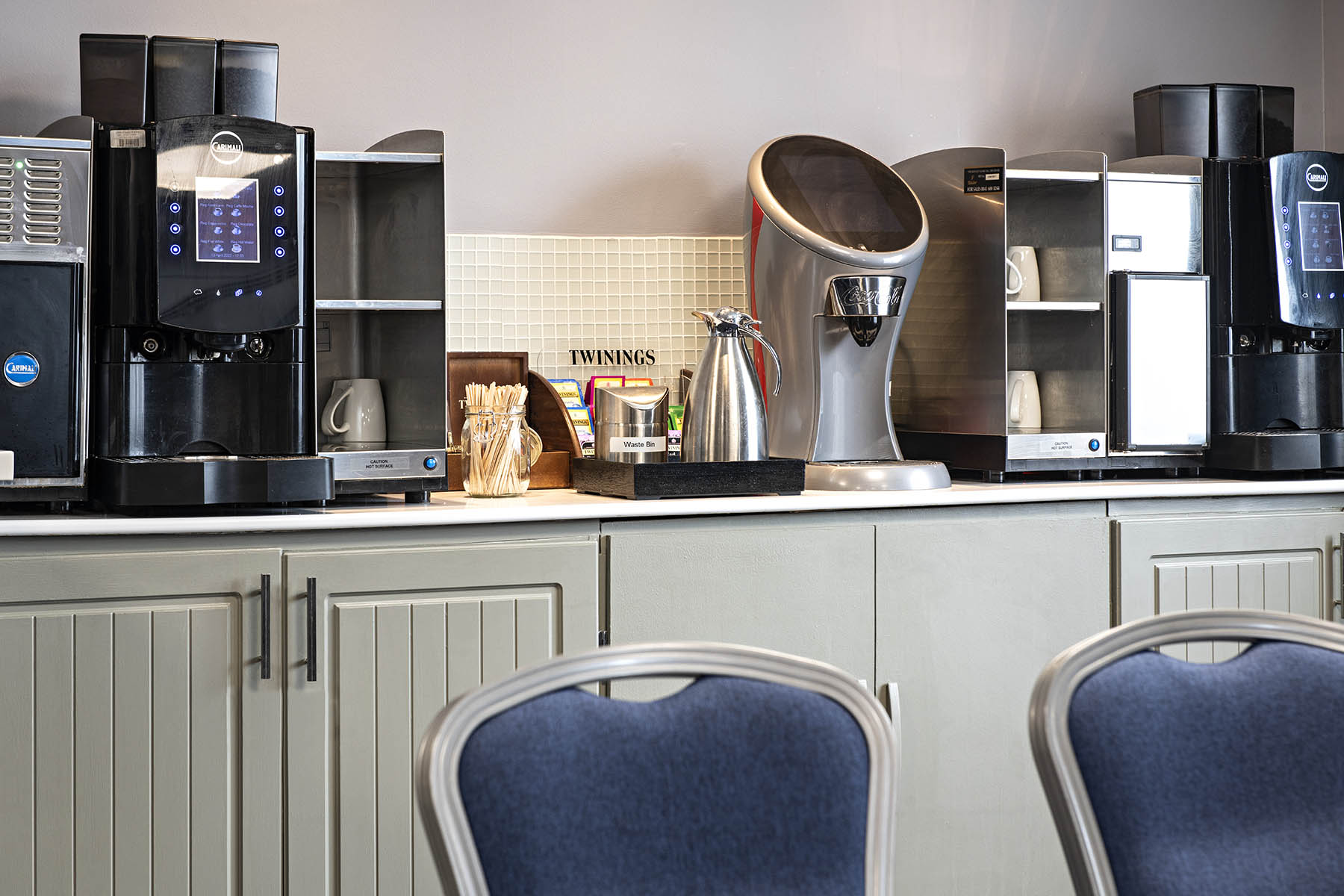 Dean Suite coffee station at DoubleTree by Hilton Swindon for meetings and events.