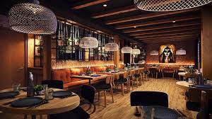 Stylish private dining room in Los Mochis for corporate events and intimate gatherings.