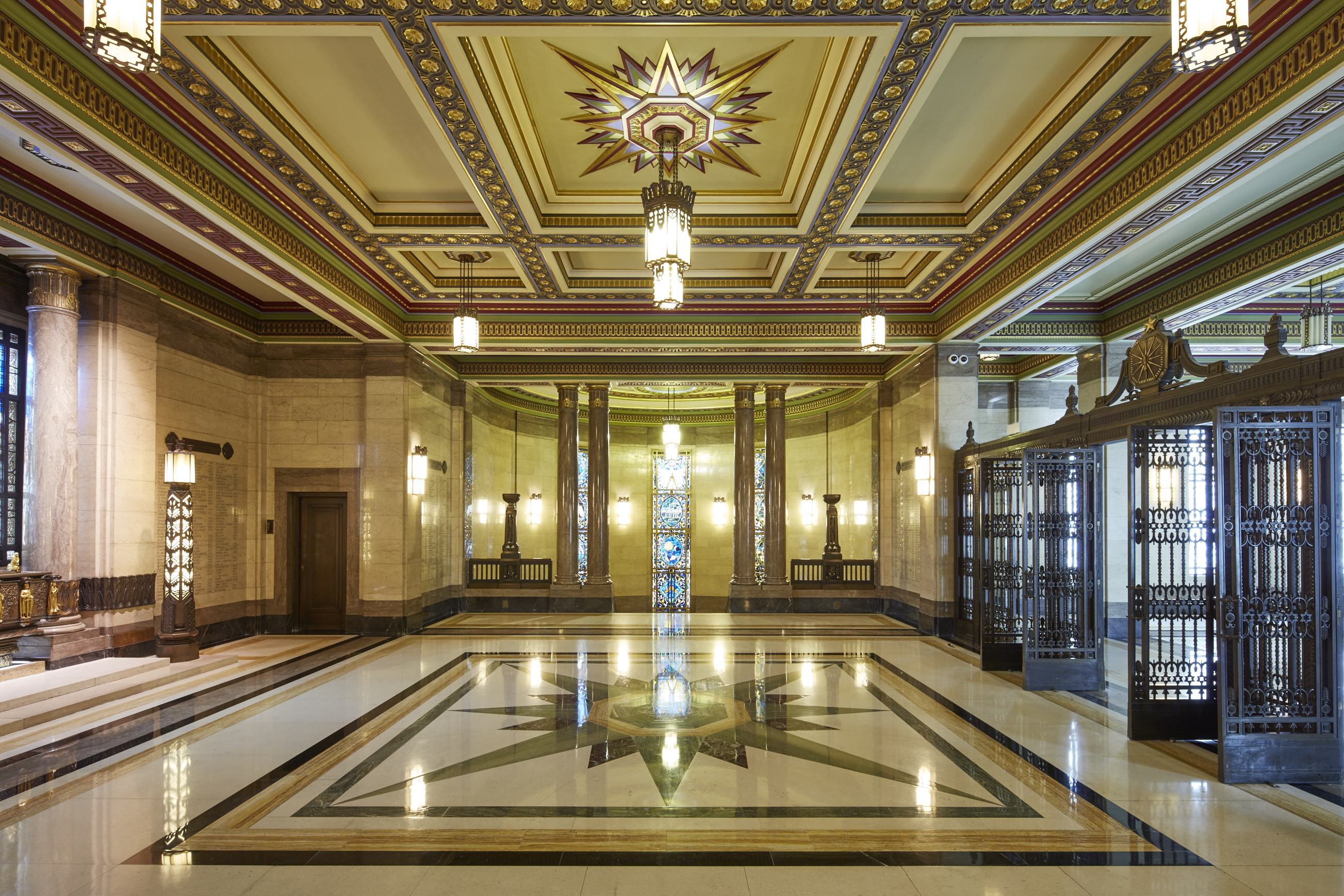 Historic Great Queen St lobby, VIP event venue, elegant reception