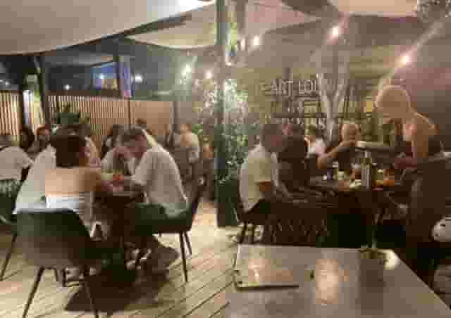 The CLF Art lounge and Roof garden