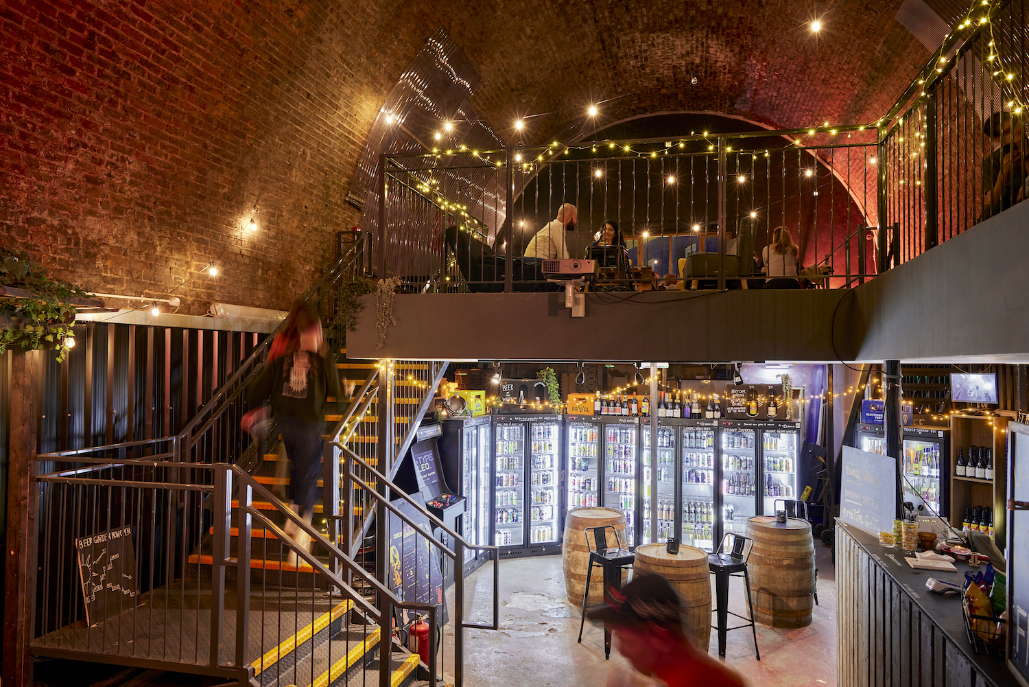 Craft Metropolis Brixton venue with rustic decor, ideal for events and social gatherings.