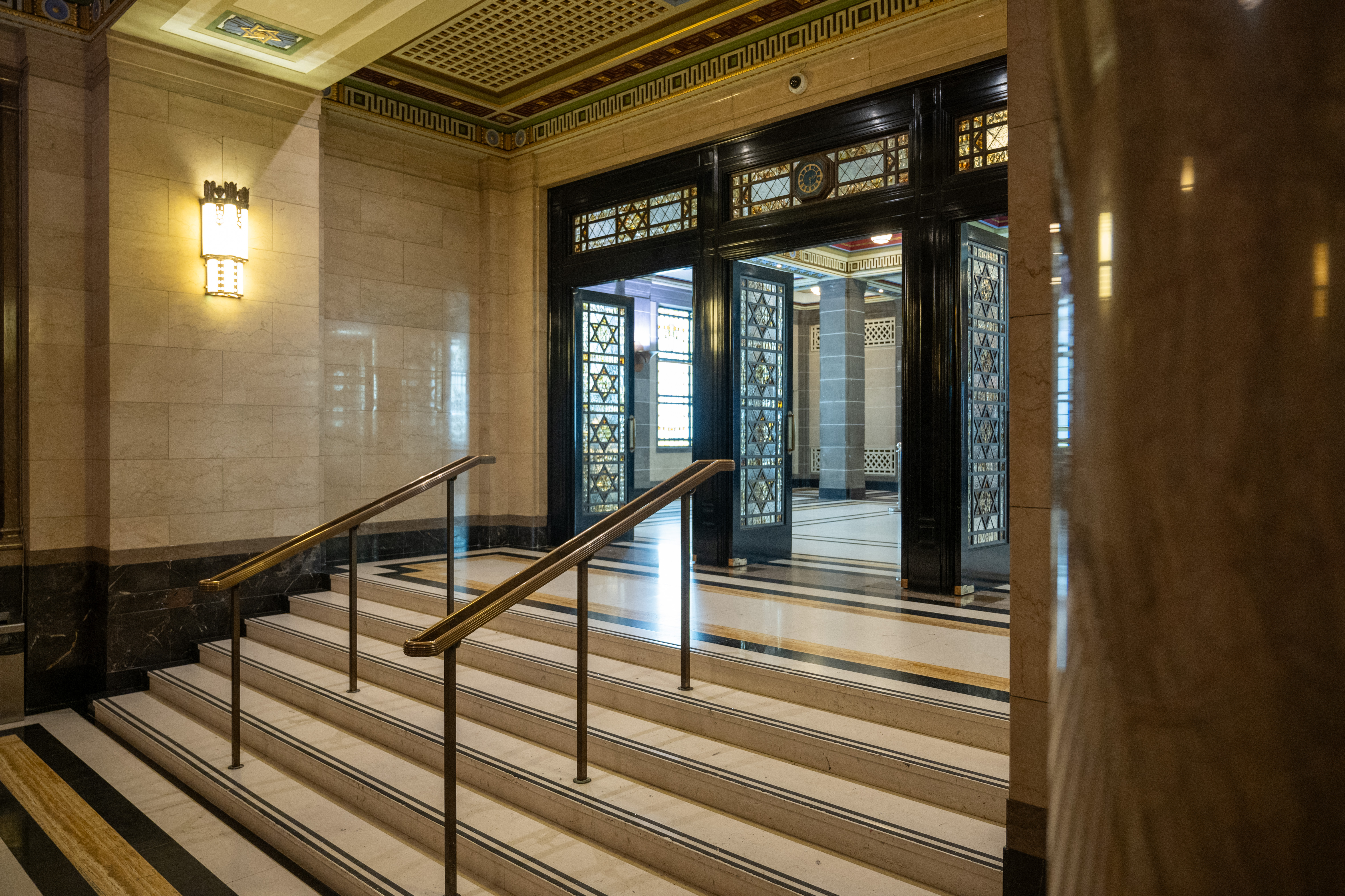 Elegant Tower Doors at 60 Great Queen Street, ideal for conferences and upscale receptions.