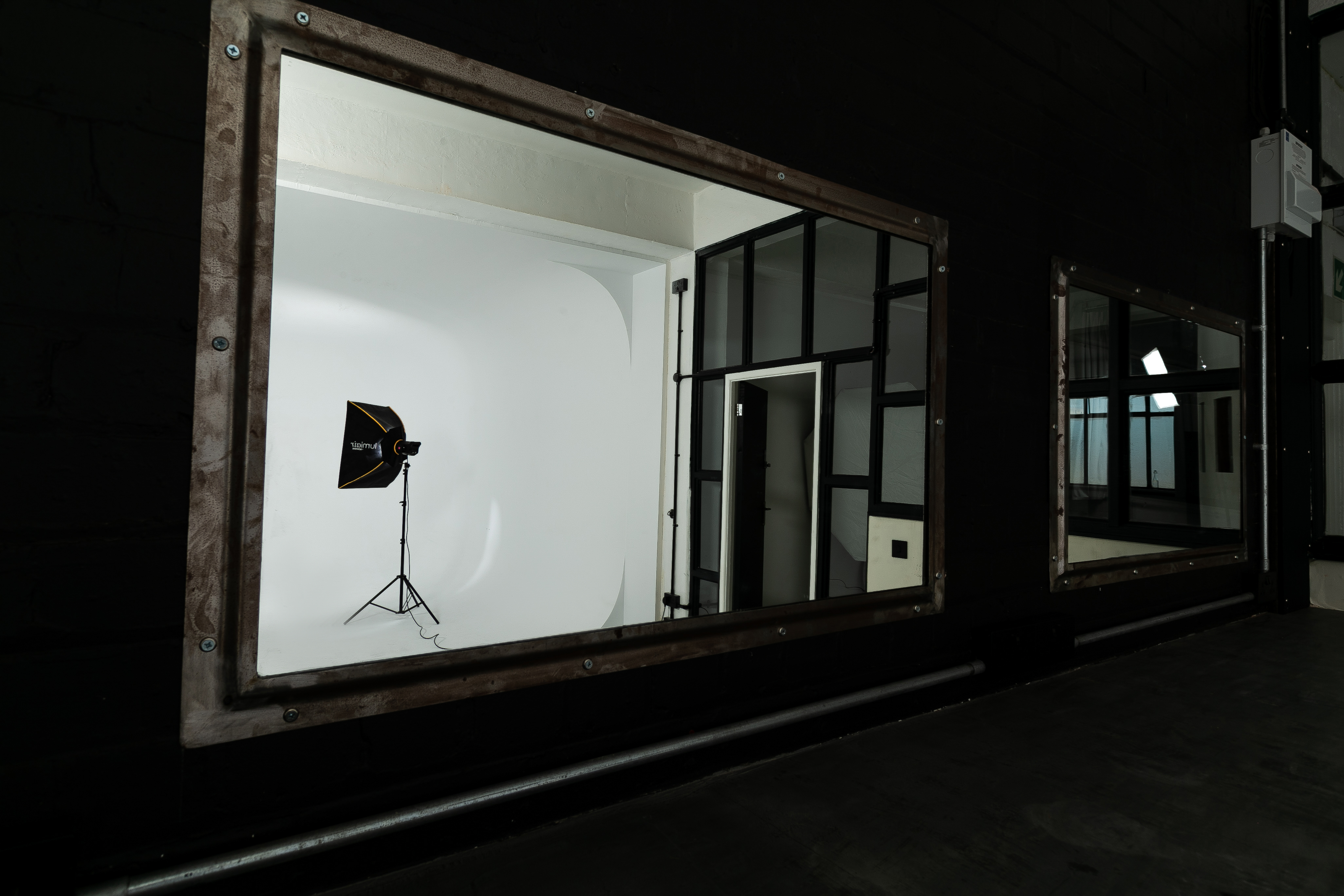 Versatile Studio 2 at Spectrum Studios with natural light for meetings and events.