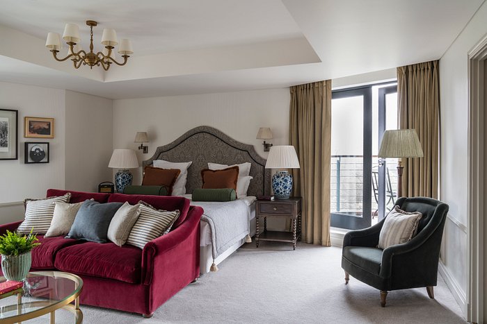 Elegant hotel suite at The Gleneagles Hotel, perfect for VIP events and meetings.