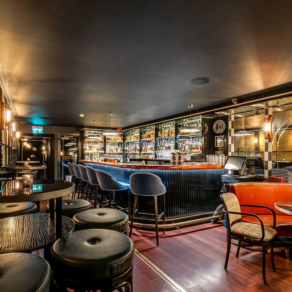 Stylish bar venue in Swift Soho, perfect for intimate gatherings and networking events.