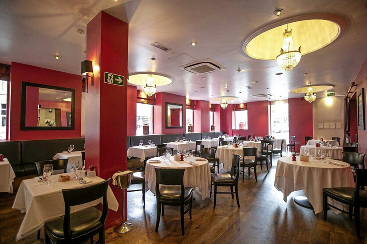 Deanes Meat Locker at ICC Belfast: stylish dining space for corporate events and gatherings.