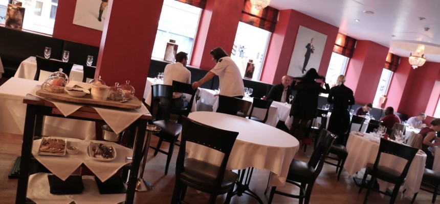 Deanes Meat Locker at ICC Belfast, elegant dining for corporate events and private gatherings.