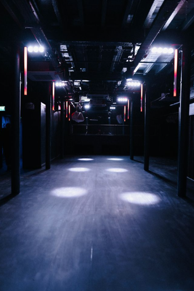 DOWNTEX MILL event space in Manchester, sleek modern design, ideal for corporate events.