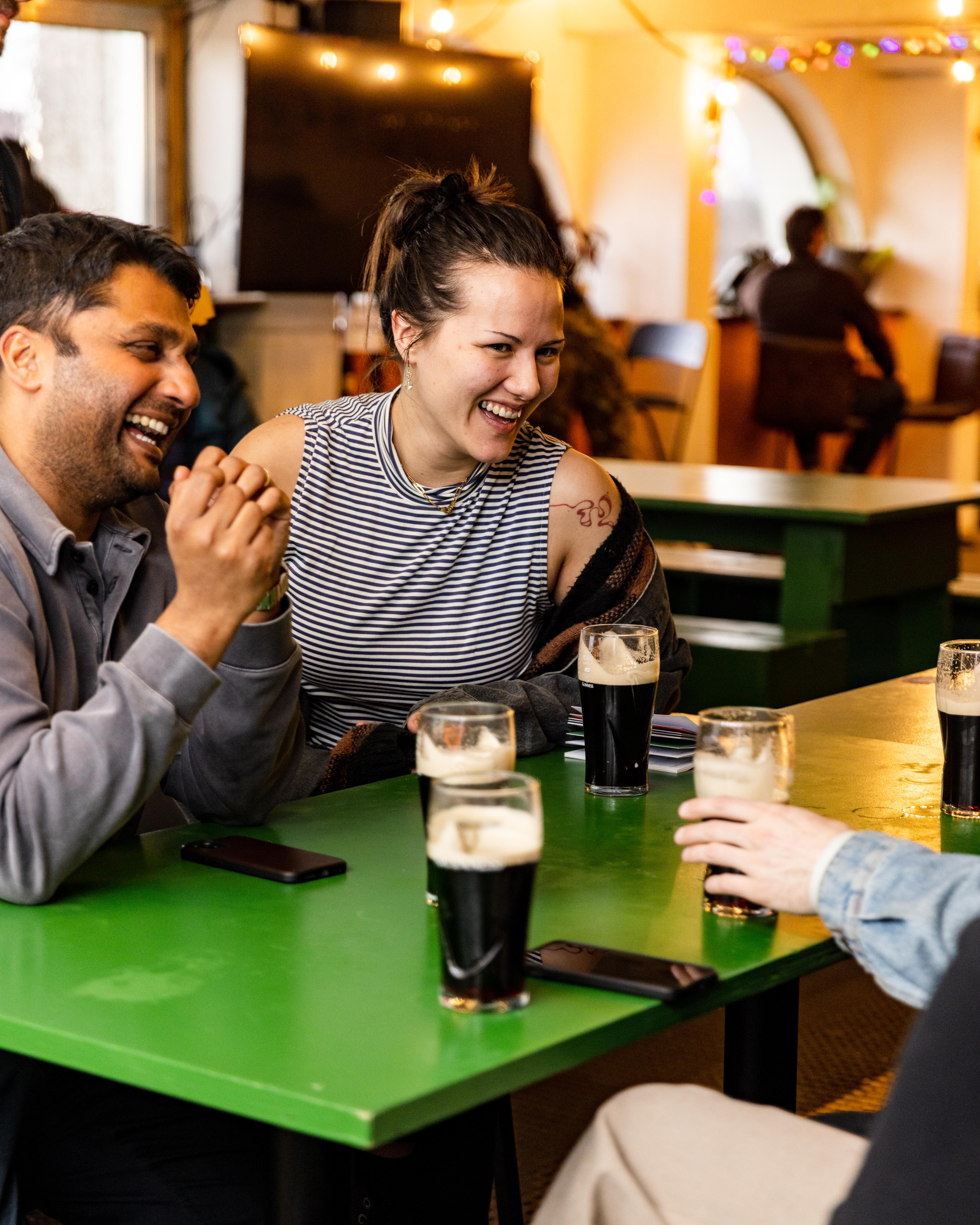 Lively gathering at The Bar and Food Hall, perfect for networking events in Peckham.
