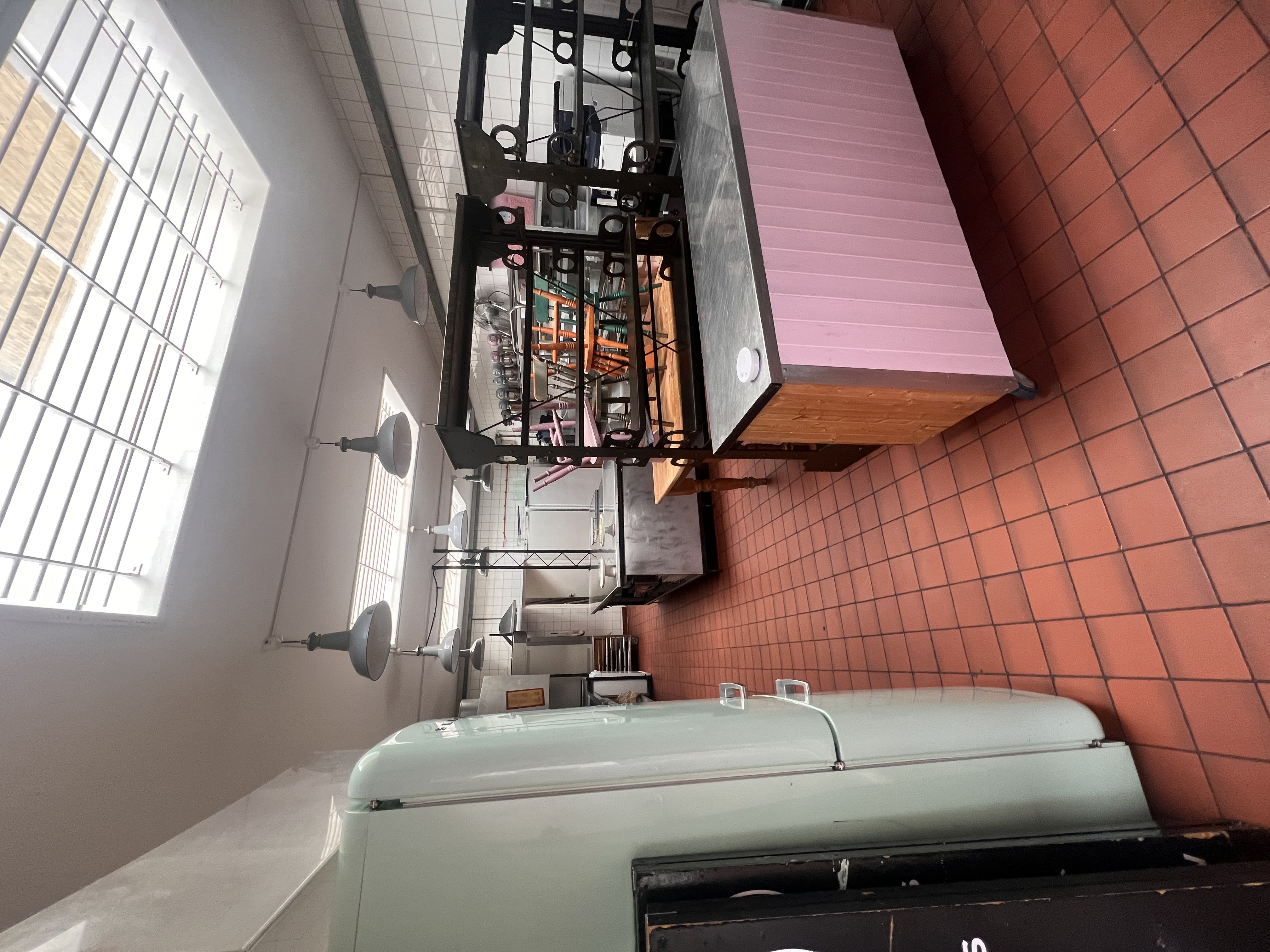 Spacious EK Bakery kitchen, ideal for catering events and culinary workshops.