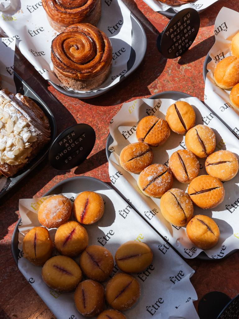 Enticing pastry display for events, enhancing attendee experience and networking.