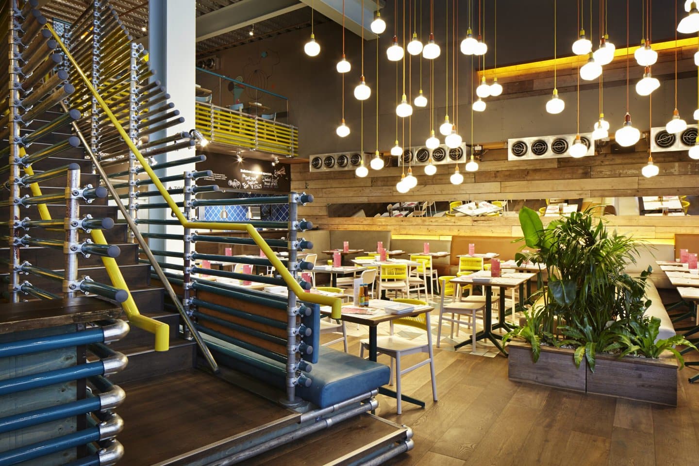 WAHACA SOUTHBANK vibrant restaurant with stylish decor for casual meetings and events
