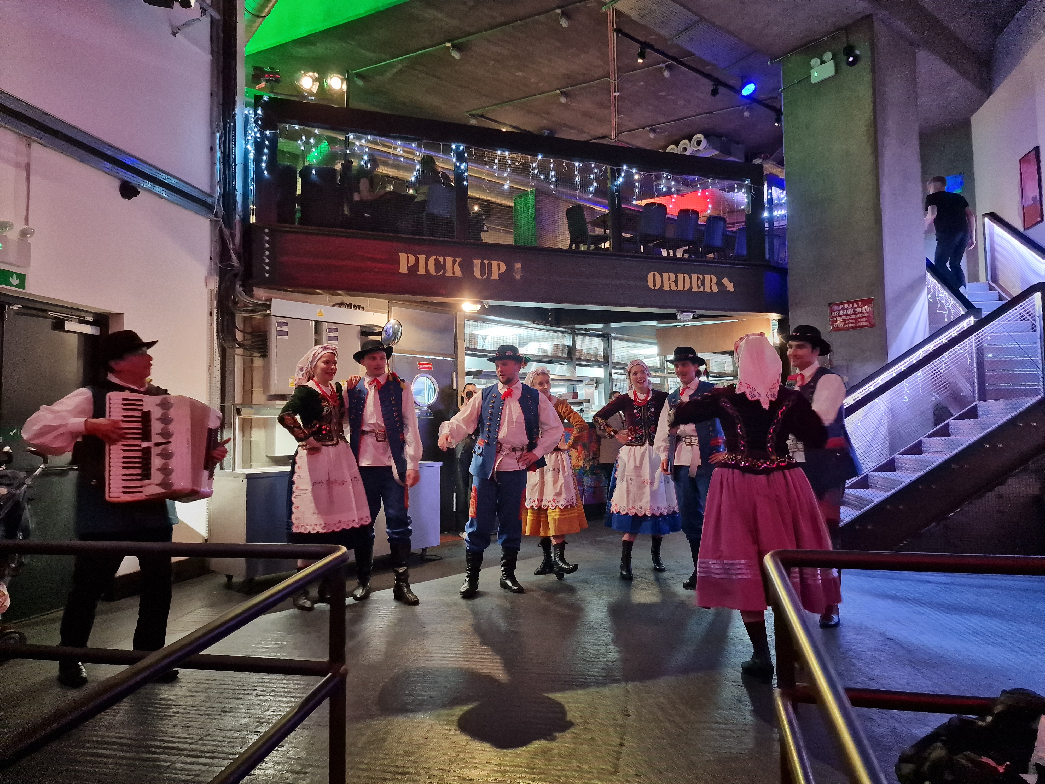 Cultural performance at The Old Arch, Southbank; ideal for corporate events and gatherings.