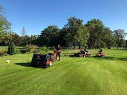 West Derby Golf Club venue with manicured lawn, ideal for outdoor weddings and events.