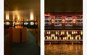 Sophisticated bar area in The Arts Club London, ideal for upscale events and gatherings.