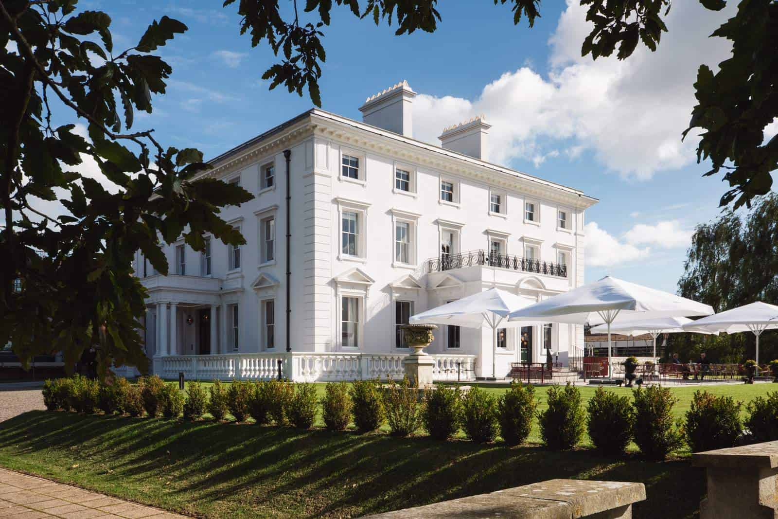 Elegant venue at The Forge, Winslade Manor for upscale meetings and weddings.