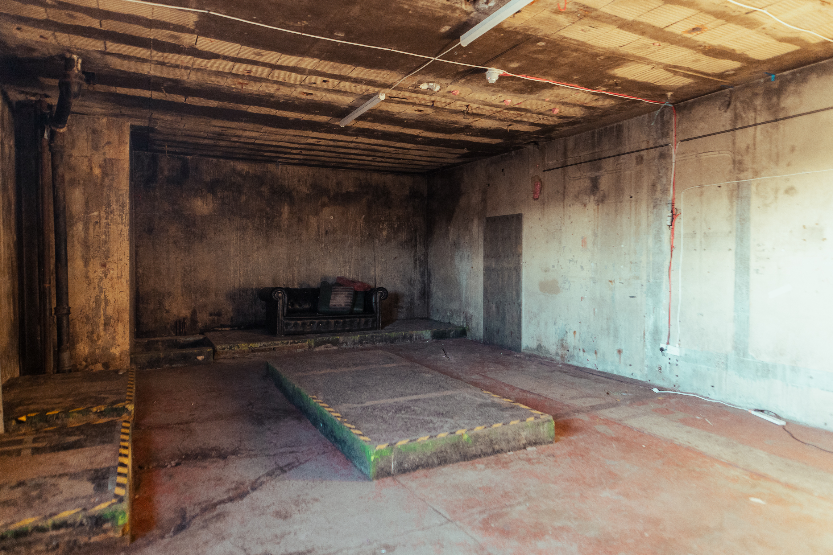 Industrial Boiler Room at The Cause, ideal for creative events and intimate gatherings.