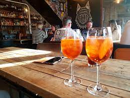 Vibrant venue at Wolfpack Lager, ideal for networking events and casual meetings.