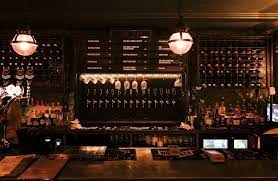 Stylish bar setup at Wolfpack Lager, ideal for networking events and cocktail receptions.