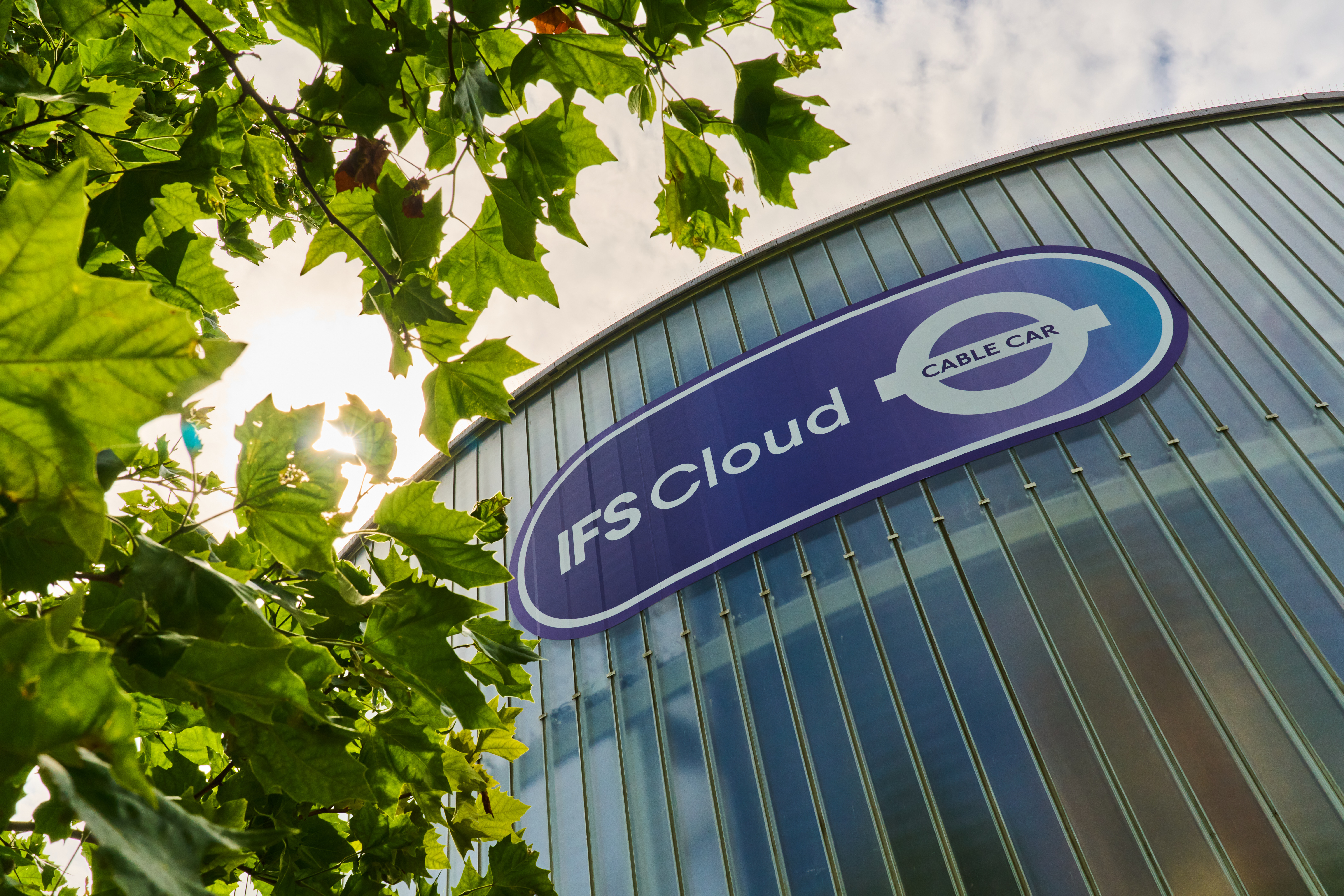 Main Hall in London Cable Car, sleek IFS Cloud venue for conferences and corporate events.