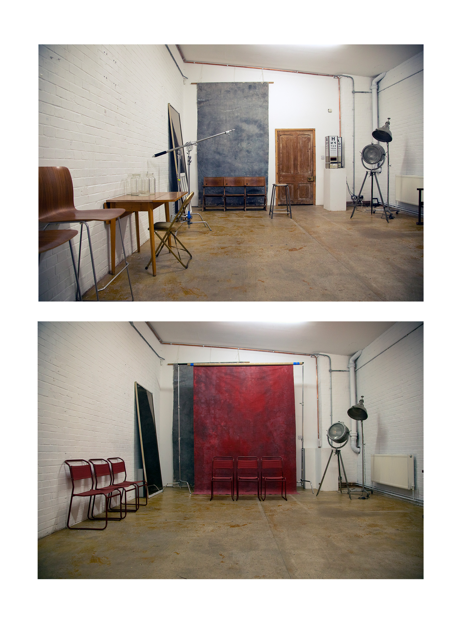 Versatile minimalist event space in Bow Bunker, East London for workshops and gatherings.