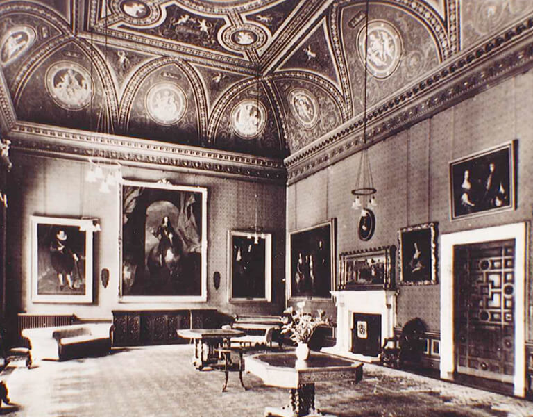 19th Century Italian Gardens at Newbattle Abbey, elegant venue for upscale events.