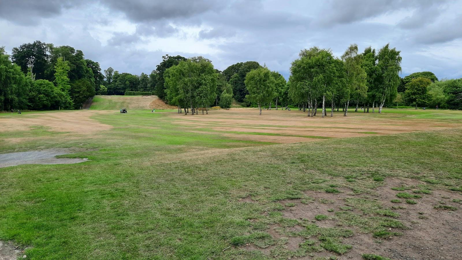 Spacious outdoor venue at Newbattle Abbey, perfect for events and gatherings.