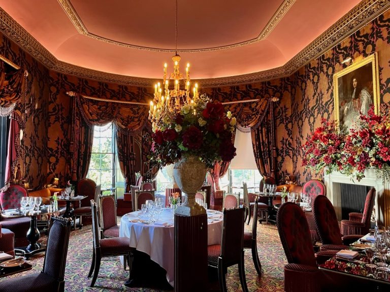 Rhubarb at Prestonfield House ...