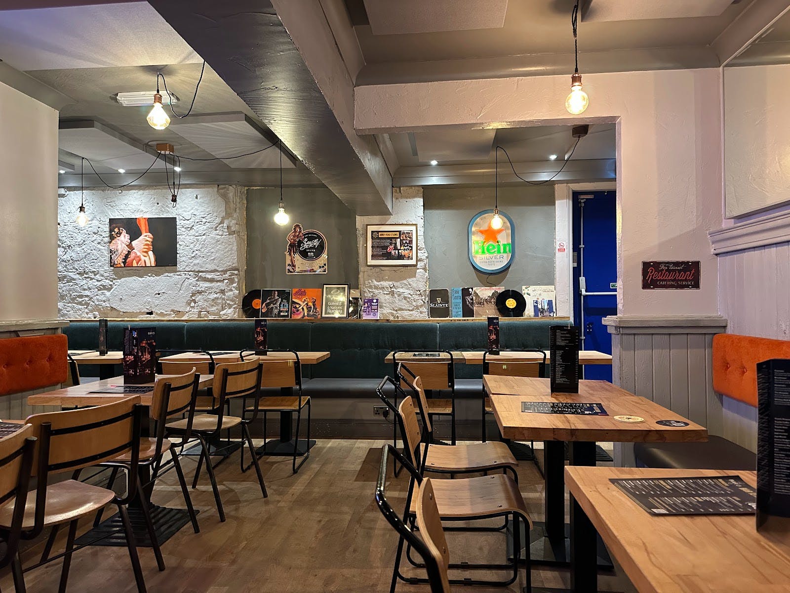 Stylish Bar 13 Edinburgh with eclectic decor, ideal for casual meetings and events.