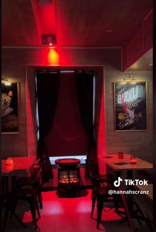 Stylish Bar 13 Edinburgh with dramatic lighting, perfect for networking events and gatherings.