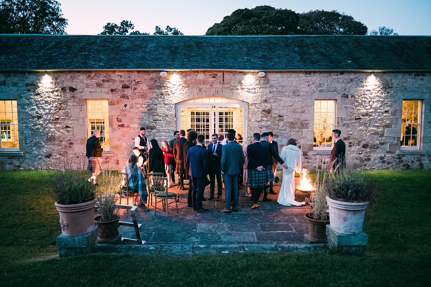 Rustic barn wedding at Kirknewton ...