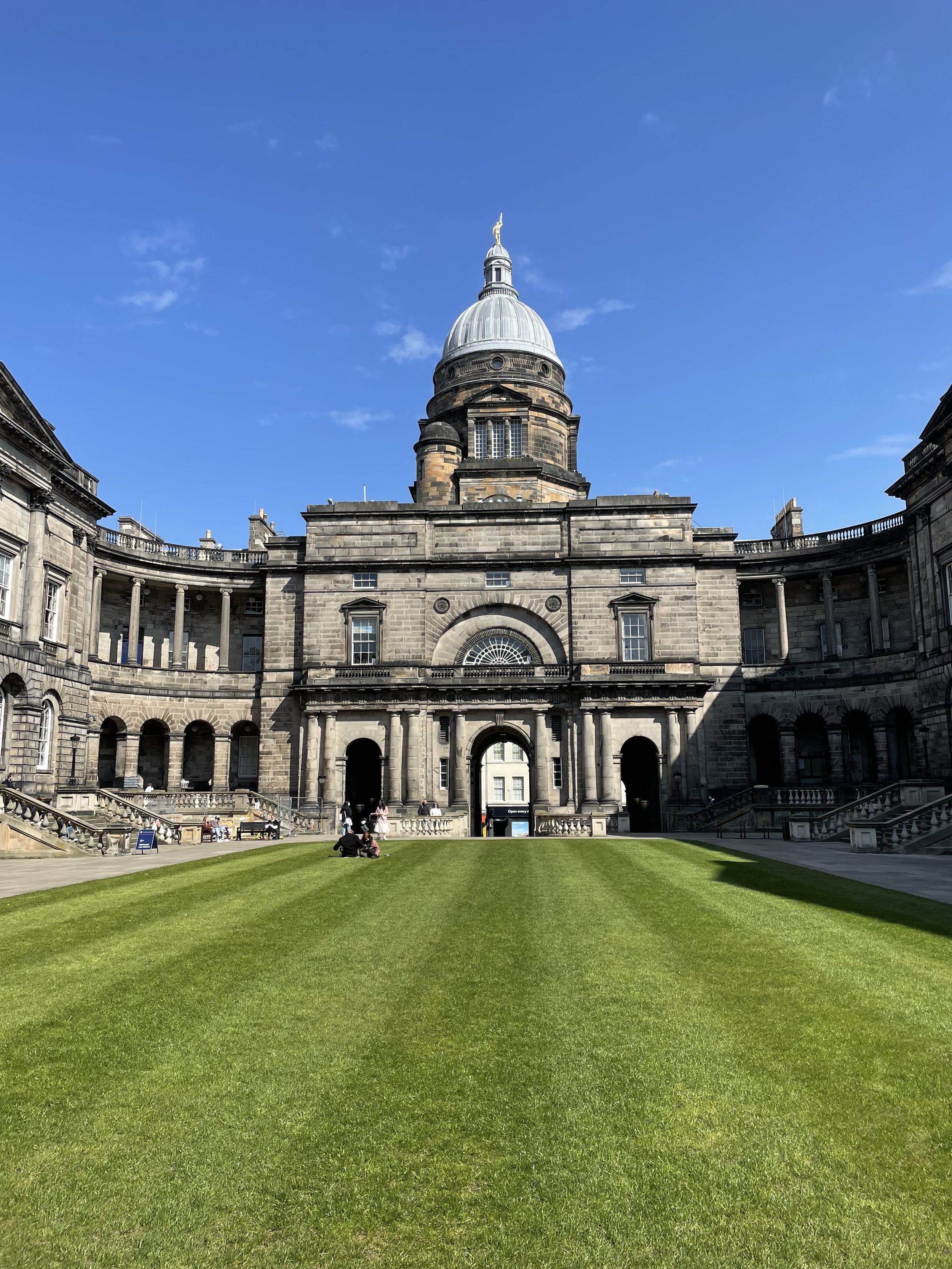 Historic University of Edinburgh venue with grand architecture for elegant events.