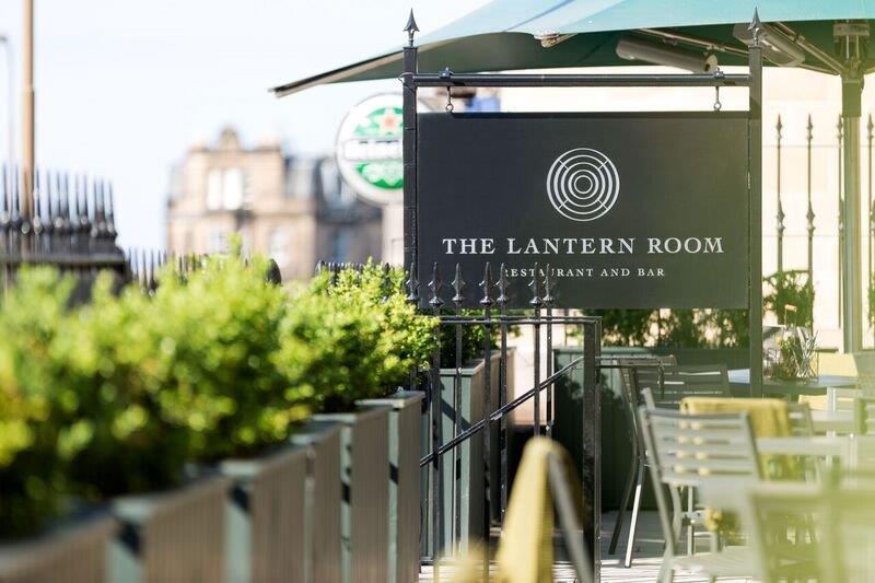 Private dining room at The Lantern Room, ideal for casual meetings and networking events.