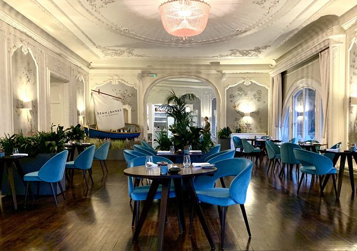 Elegant dining space at The Pompadour, ideal for upscale events and intimate gatherings.