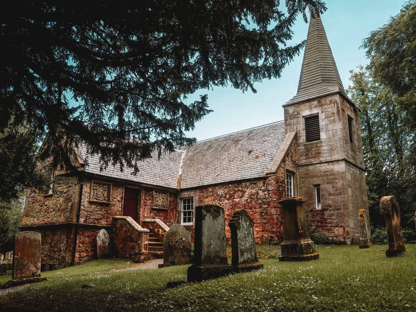 Old Kirk chapel in Glencorse House, ideal for weddings and retreats.