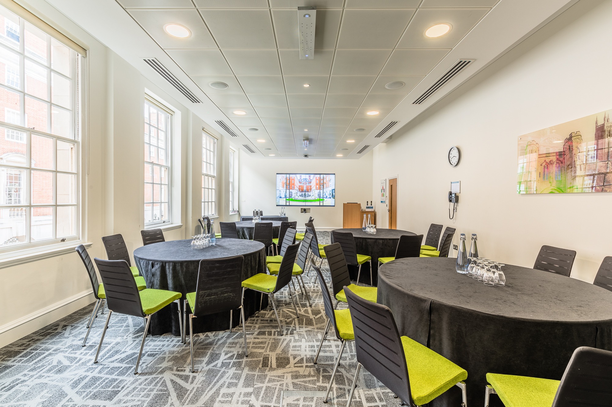 Combined Meeting Rooms 1 & 2 in BMA Scotland, versatile space for meetings and events.
