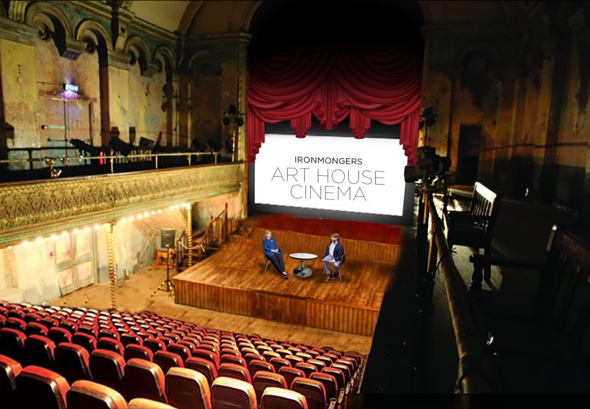Vintage Studio Theatre at Carnegie Hall, ideal for intimate film screenings and events.