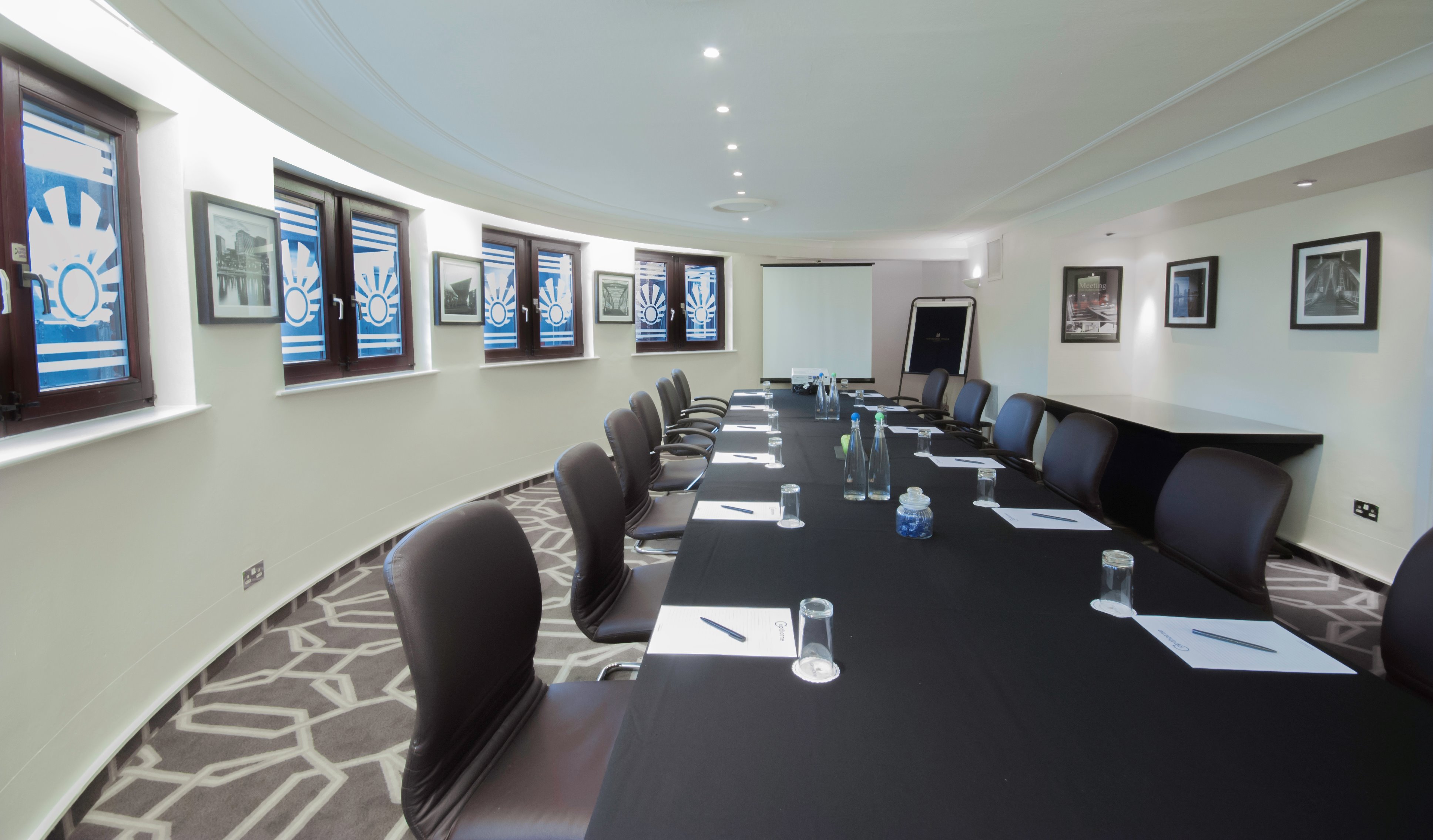 McCallum Suite meeting room at Copthorne Hotel, modern decor for corporate events.