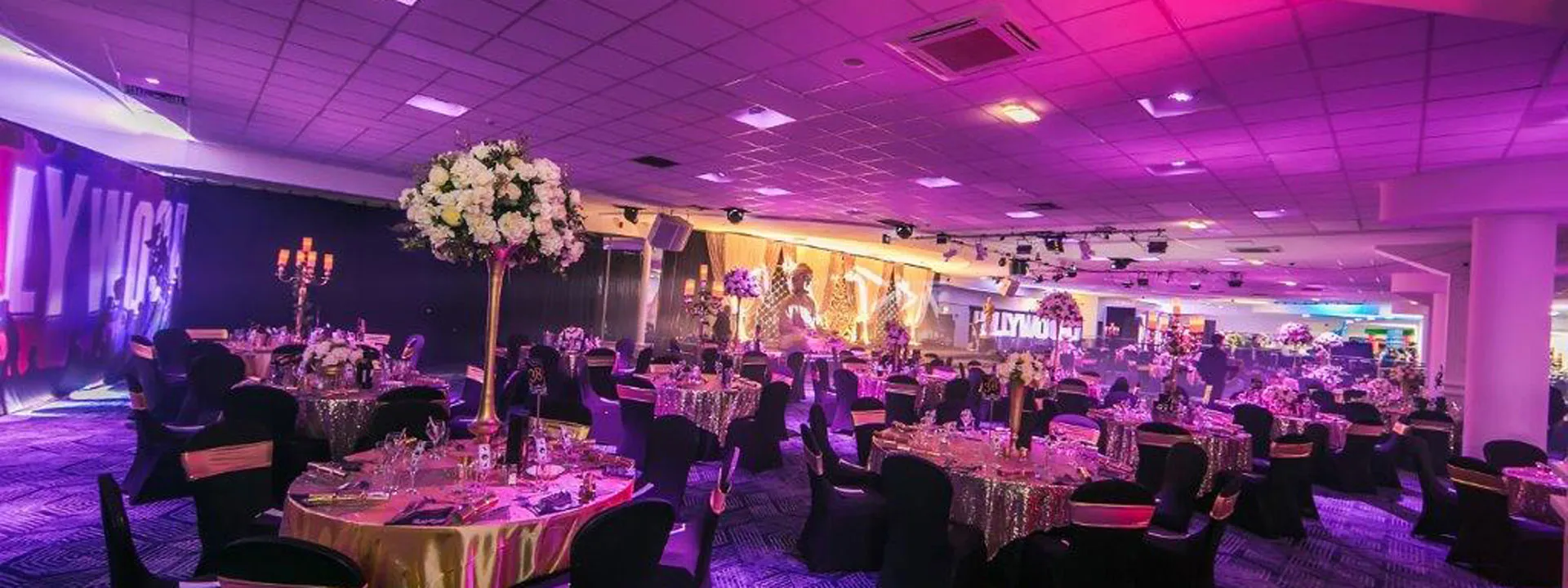 Elegant event space at The Sheridan Suite, perfect for galas and formal gatherings.