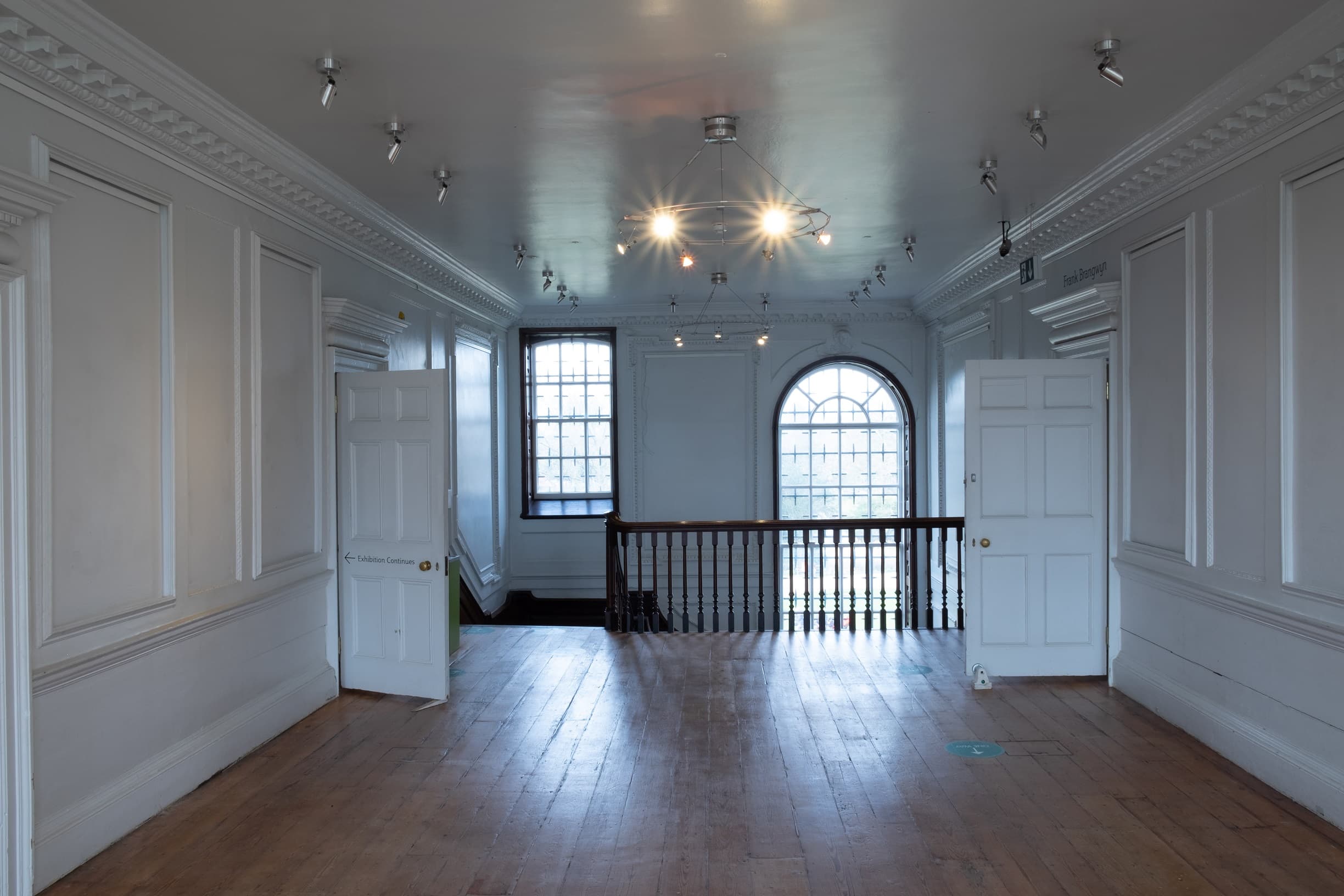 Story Lounge at William Morris Gallery: bright, minimalist event space for meetings and workshops.