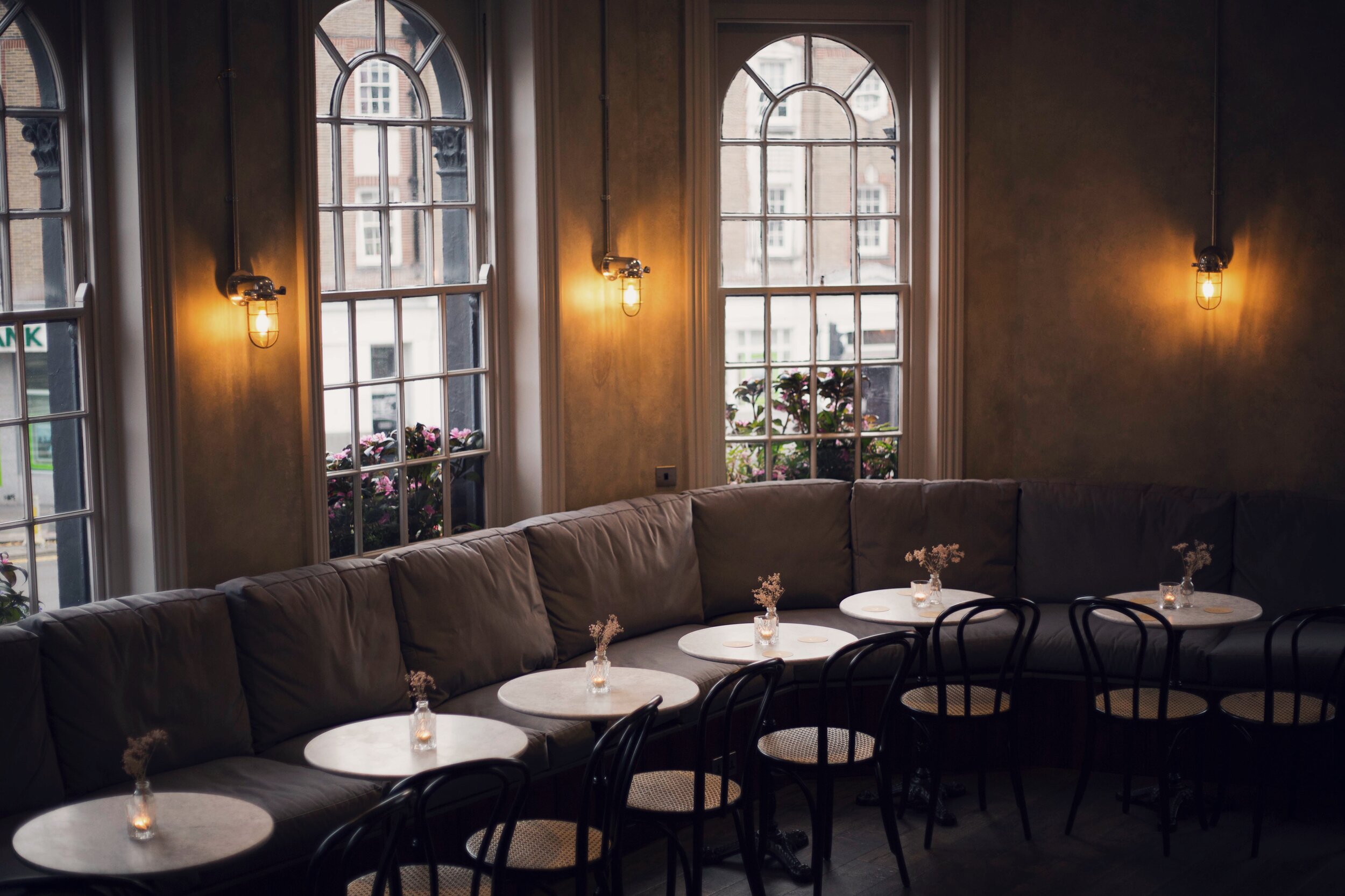 Stylish lounge with cozy seating, ideal for cocktail receptions and networking events.