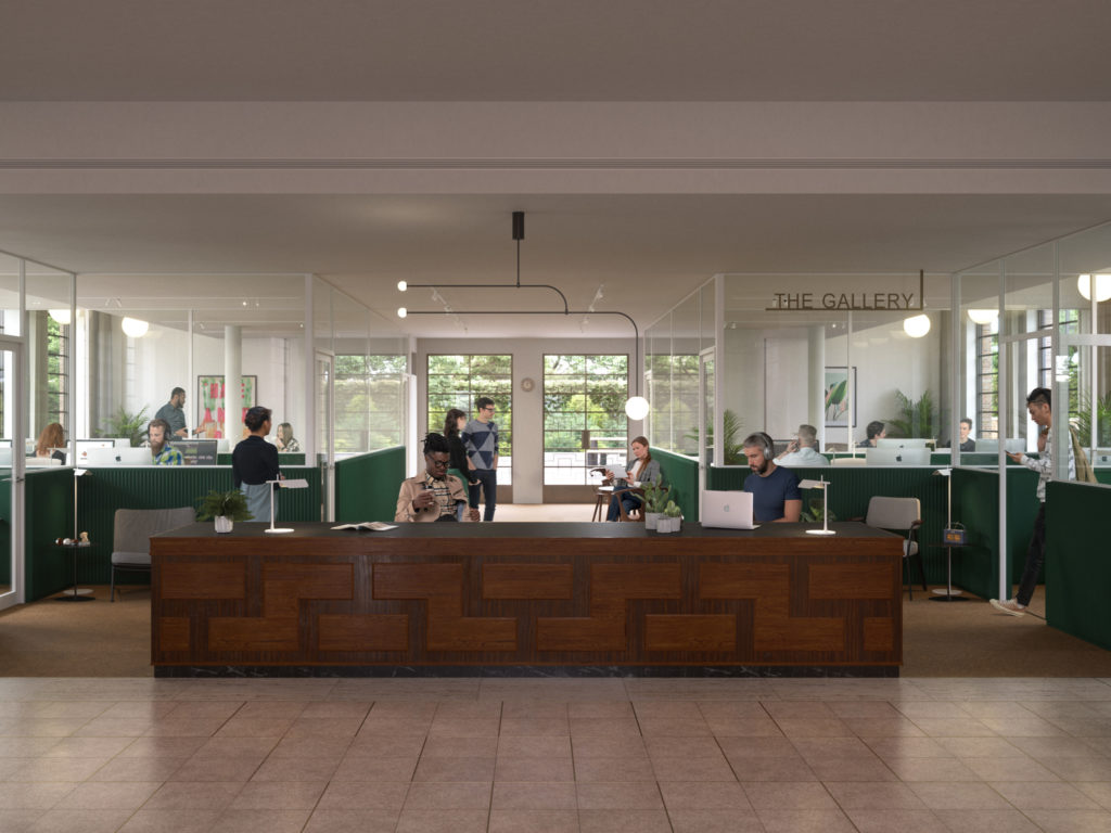 House Café in Hornsey Town Hall: modern workspace for corporate meetings and workshops.