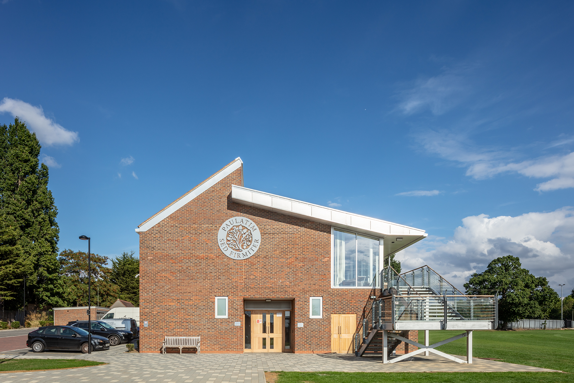 UCS New Pavilion, modern venue with natural light for meetings and events.